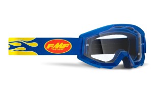 GOGLE FMF POWERCORE FLAME NAVY - SZYBA CLEAR OS