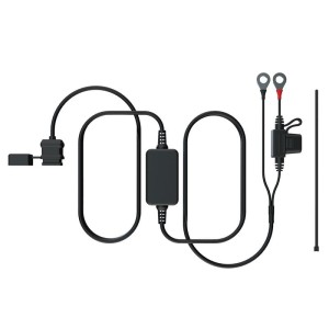 OXFORD ŁADOWARKA UNIWERSALNA USB TYP C 12V 3 AMPERY DŁUGOŚĆ KABLA 1,6 METRA KOLOR CZARNY (EL)