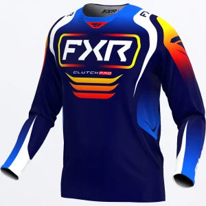 FXR Koszulka CLUTCH PRO MX 25 Navy/Inferno