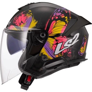 Kask LS2 OF618 VERSO II WINGZ BLACK YELLOW