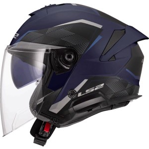 Kask LS2 OF618 VERSO II AIR WHITE BLUE RED