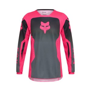 BLUZA FOX JUNIOR GIRLS 180 SHIELD BLACK/PINK  JR 26MX