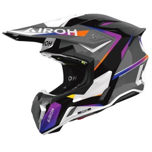 KASK MOTOCYKLOWY AIROH TWIST 3 HUSTLE GLOSS 26MX