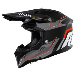 KASK MOTOCYKLOWY AIROH AVIATOR 3 LEADER ORANG 26MX