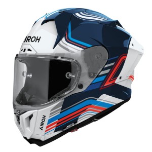 KASK MOTOCYKLOWY AIROH GP800 HURRICANE GLOSS 26MX
