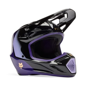 KASK FOX V3 DRIP BLACK/PURPLE 26MX