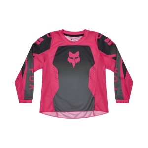 BLUZA FOX JUNIOR GIRLS 180 SHIELD BLACK/PINK 26MX