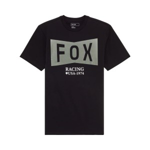 T-SHIRT FOX TYPEFACE PREM BLACK 26MX