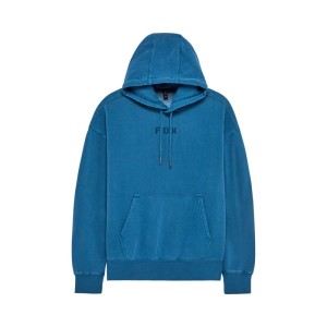 BLUZA Z KAPTUREM FOX WORDMARK OVERSIZED FLEECE PO TWILIGHT 26MX
