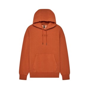 BLUZA Z KAPTUREM FOX WORDMARK OVERSIZED FLEECE 26MX