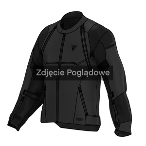 KURTKA MOTOCYKLOWA TEKSTYLNA REBELHORN SWIFT BLACK 26ST