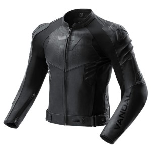 KURTKA MOTOCYKLOWA SKÓRZANA REBELHORN VANDAL 2 BLACK 26ST