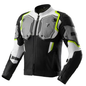 KURTKA TEKSTYLNA REBELHORN BORG II BLACK/GREY/FLUO YELLOW 25ST