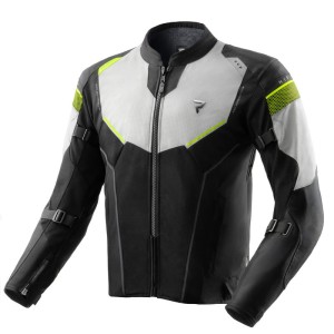 KURTKA TEKSTYLNA REBELHORN HIFLOW V BLACK/GREY/FLUO YELLOW 25ST