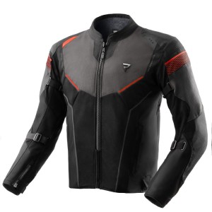 KURTKA TEKSTYLNA REBELHORN HIFLOW V BLACK/GREY/RED 25ST