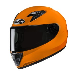 KASK MOTOCYKLOWY JUNIOR HJC Y10 SOLID ORANGE