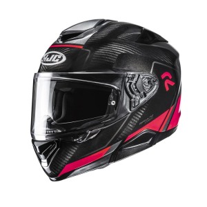 KASK MOTOCYKLOWY HJC RPHA72 CARBON FYNEX RED