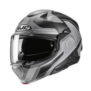 KASK MOTOCYKLOWY HJC F100 BIOS GREY