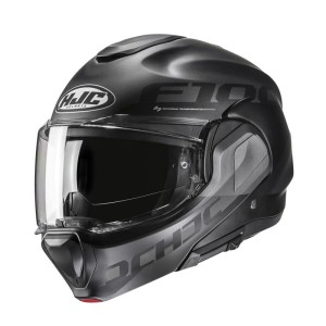 KASK MOTOCYKLOWY HJC F100 HETAL BLACK