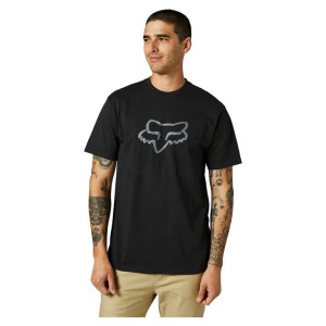 T-SHIRT FOX LEGACY FOX HEAD BLACK/BLACK 22MX