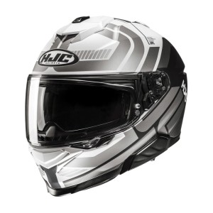 KASK MOTOCYKLOWY HJC I71 VIZ GREY BLACK