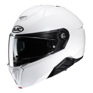 KASK MOTOCYKLOWY HJC I91 SOLID PEARL WHITE