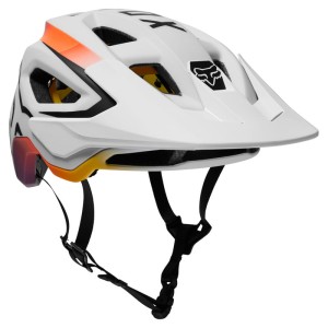 KASK ROWEROWY FOX SPEEDFRAME VNISH WHITE 23BIKE