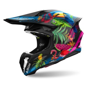 KASK AIROH TWIST 3 AMAZONIA GLOSS 24MX