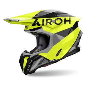 KASK AIROH TWIST 3 KING YELLOW GLOSS 24MX