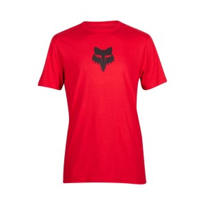T-SHIRT FOX FOX HEAD FLAME RED 24MX