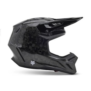 KASK FOX V3 RS CARBON SOLID BLACK 25MX