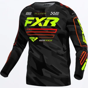 FXR Koszulka CLUTCH MX 25 Nuke/HiVis/Camo