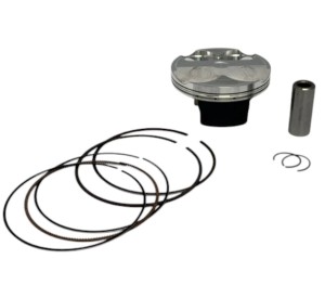 WOSSNER TŁOK (4T) KAWASAKI KXF250 '23-'24 (KXF 250,KX250F) (STD. + 0,01MM = 77,96MM) (14.1:1 CR)