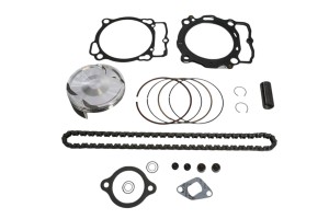 VERTEX ZESTAW NAPRAWCZY GÓRY SILNIKA KTM EXC 500 '20-'23, HUSQVARNA FE 501 '20-'23 (STD. 94.95MM) (11.8:1) (TŁOK, USZCZELKI TOP-END, ŁAŃCUSZEK ROZRZĄDU)