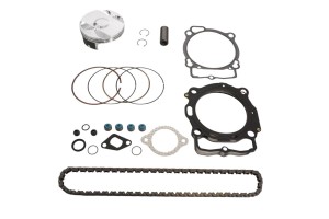 VERTEX ZESTAW NAPRAWCZY GÓRY SILNIKA KTM EXC-F 450 (EXCF450) '17-'19, HUSQVARNA FE 450 '17-'19 (STD. + 0.01MM = 94.96MM) (11.8:1) (TŁOK, USZCZELKI TOP-END, ŁAŃCUSZEK ROZRZĄDU)