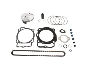 VERTEX ZESTAW NAPRAWCZY GÓRY SILNIKA KTM EXC-F 450 (EXCF450) '20-'23, HUSQVARNA FE 450 '20-'23, GAS GAS EC 450 F 24-'25 (STD. + 0.01MM = 94.96MM) (11.8:1) (TŁOK, USZCZELKI TOP-END, ŁAŃCUSZEK ROZRZĄDU)