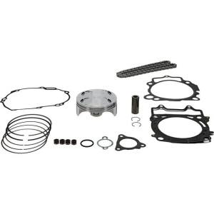 VERTEX ZESTAW NAPRAWCZY GÓRY SILNIKA YAMAHA WR 450 F (WRF450) '19-'20, YZ 450 F (YZF450) '18-'19 (STD. + 0.01MM = 94.96MM) (12.7:1) (TŁOK, USZCZELKI TOP-END, ŁAŃCUSZEK ROZRZĄDU)
