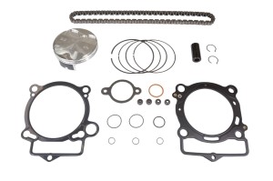 VERTEX ZESTAW NAPRAWCZY GÓRY SILNIKA KTM EXC-F 350 (EXCF350) '24-'25, SX-F 350 (SXF350) '23-'25, HUSQVARNA FE 350 '24-'25, FC 350 '23-'25, GAS GAS EC 350 F '24-'25 (STD. + 0.01MM = 89.97MM) (TŁOK, USZCZELKI TOP-END, ŁAŃCUSZEK ROZRZĄDU)
