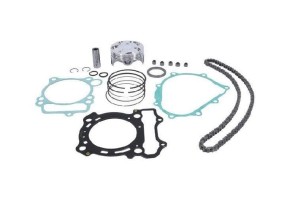 VERTEX 2025/12 ZESTAW NAPRAWCZY GÓRY SILNIKA YAMAHA YZ 250 F (YZF250) '08-'13 (STD. 76,95MM) (TŁOK, USZCZELKI TOP-END, ŁAŃCUSZEK ROZRZĄDU)