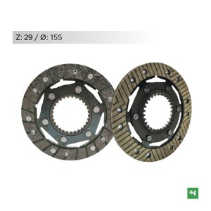 NEWFREN TARCZE SPRZĘGŁOWE MOTO GUZZI 850/940/1000/1100/1200 (EBS-0) (SUCHE SPRZĘGŁO) (DWIE TARCZE) (WZMOCNIONE)