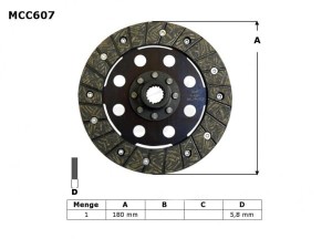 TRW ZF TARCZA SPRZĘGŁOWA BMW K 1200 RS 97-05, K 1200 GT 01-05,