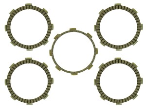 PSYCHIC TARCZE SPRZĘGŁOWE KAWASAKI KLX 125C/D/L`10-16, KTM 125 DUKE`11-15, RC`14-15 (EBS4522)