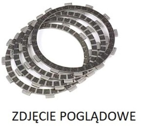 TRW ZF TARCZE SPRZĘGŁOWE DERBI CROSS CITY 125 '07-'12, SENDA 125R '04-'08