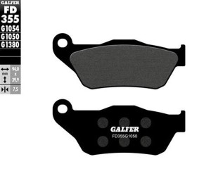 GALFER KLOCKI HAMULCOWE KH430 PӣMETALICZNE SCOOTER