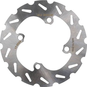 ALL BALLS TARCZA HAMULCOWA TYŁ YAMAHA YXR 700 RHINO FI '08-'13 VIKING 700 '14-'16 (184X86X3,5MM) (4X10,5MM)