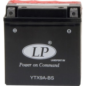 LANDPORT AKUMULATOR YTX9A-BS (MA LTX9A-BS) 12V 9AH 137X76X139 BEZOBSŁUGOWY - ELEKTROLIT OSOBNO ( DO MZ ETZ 125/150/250/251 - PATRZ UWAGI ) (4) UE2019/1148