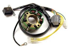 ELECTREX UZWOJENIE ALTERNATORA STATOR ZE ŚWIATŁAMI SUZUKI RMZ 250 (04-05), KAWASAKI KXF 250 (04-05) - WYCOFANY Z OFERTY