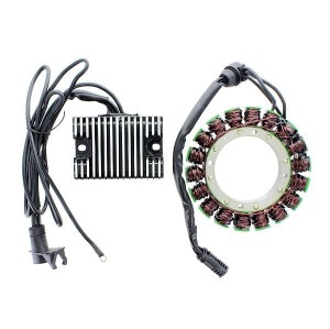 ELECTROSPORT UZWOJENIE ALTERNATORA (STATOR) HARLEY DAVIDSON XL SPORTSTER 883/1200 (85-91) HIGHPOWER (3 FAZOWY+REGULATOR NAPIĘCIA W KOMPLECIE)