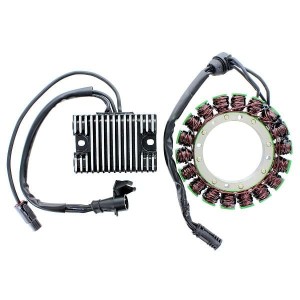 ELECTROSPORT UZWOJENIE ALTERNATORA (STATOR) HARLEY DAVIDSON XL SPORTSTER 883/1200 (94-03) HIGHPOWER (3 FAZOWY+REGULATOR NAPIĘCIA ESR856 W KOMPLECIE)