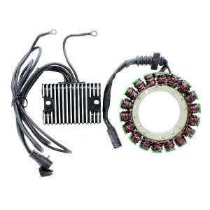 ELECTROSPORT UZWOJENIE ALTERNATORA (STATOR) HARLEY DAVIDSON SOFTAIL (00), DYNA (99-03) (TWIN CAM 88) (3 FAZOWY + REGULATOR NAPIĘCIA ESR852 W KOMPLECIE